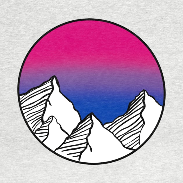 Bi Flag Mountains by notastranger